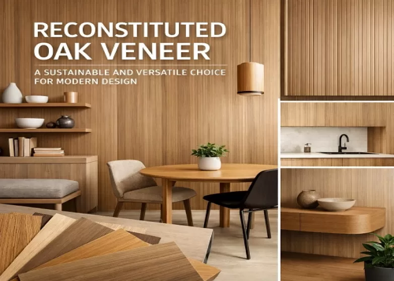 Veneer Oak Rekonstitusi: Pilihan Berkelanjutan dan Serbaguna untuk Desain Modern