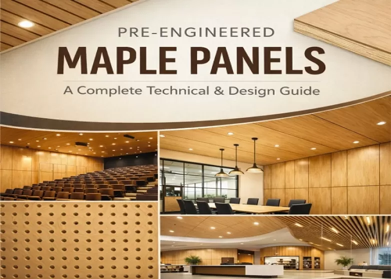 Panel Maple Pra-Rekayasa: Panduan Teknis & Desain Lengkap