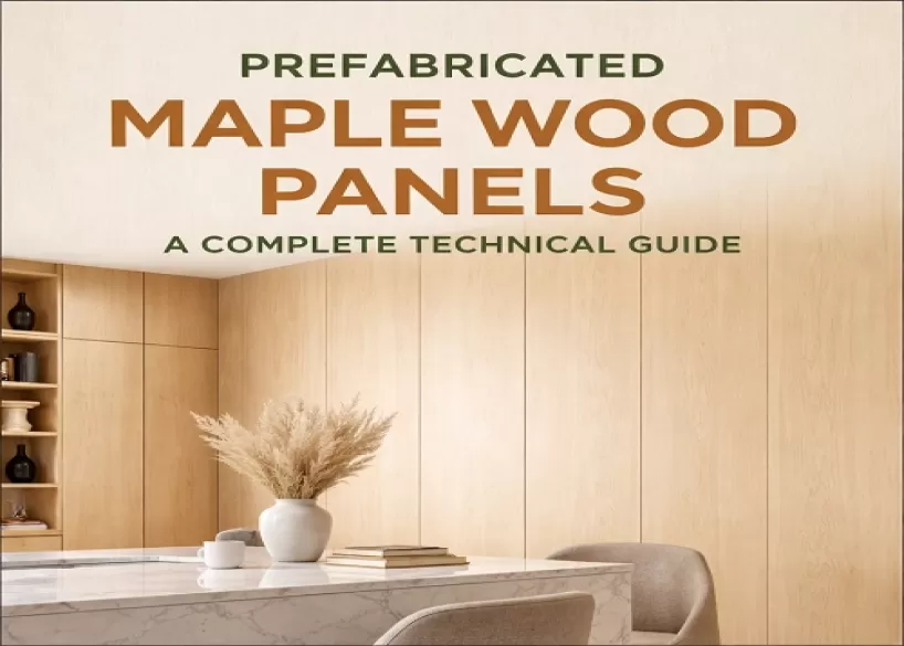Panel Kayu Maple Prefabrikasi: Panduan Teknis Lengkap